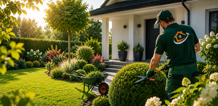 Haus und Garten Service in Coburg mit Gartenpflege, Heckenschnitt und Betreuung von Außenanlagen